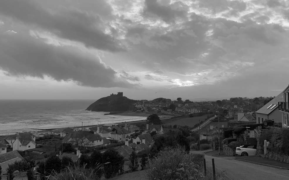 Paisaje en blanco y negro